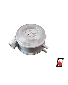 Elco  burner Pressure switch 0.5-5mbr